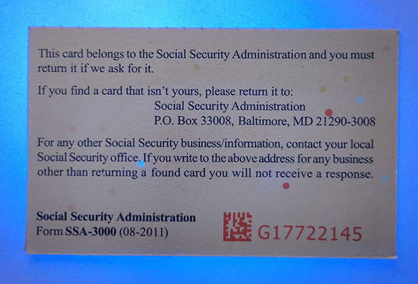 SSN Card-4